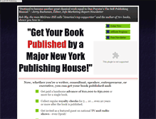 Tablet Screenshot of nonfictionbookwriter.com
